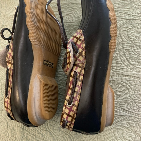 Sperry topsiders rain shoes - Picture 2 of 6